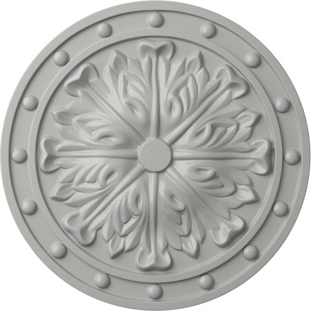 Foster Acanthus Leaf Ceiling Medallion (Fits Canopies Up To 2 1/4), 20 1/2OD X 1 1/2P